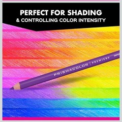 PRISMACOLOR PREMIER COLORED PENCILS SOFT CORE 48 COLORS ARTIST QUALITY METAL CAN
