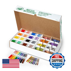 Crayola Crayons Washable Markers Classpack 256Ct Teacher Classroom Must Haves