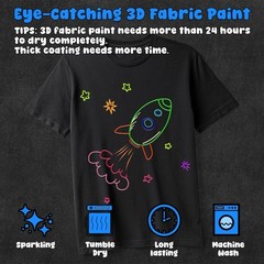 Roizefar Glow in the Dark Paint, 30 Colors Neon 30 x 20 ml, 30 colours