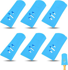 6Pcs Paint Brush Protector Covers, 3 Sizes Highly Flexible Silicone Paintbrush S