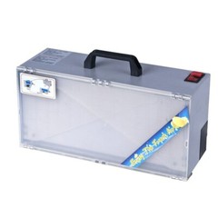 AC100-240V 25W Spray Gun Spray Booth Foldable Paint Sprayer Exhaust Filter