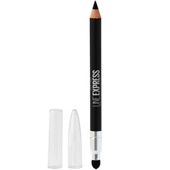 MAYBELLINE Line Express Sharpenable Eyeliner Pencil Ebony Black, 2 PACK