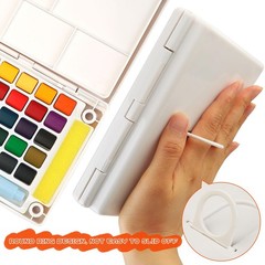 30-Color Watercolor Painting Set with Water Pen 24 Papers Travel Sketching