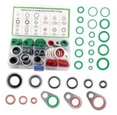 139PCS AC O Ring Kit Contains 30 Sizes,Durable A/C O Ring Assortment Kit with