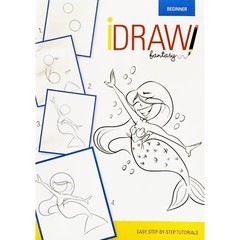 iDraw Book for Beginners Fantasy Easy Step By Step Tutorials mermaid Book