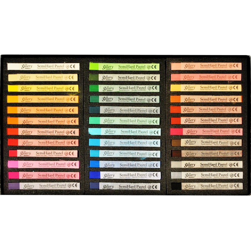 MUNGYO Gallery Artists’ Semi Hard Pastels 36 Colors High-end Pastel MPL-36