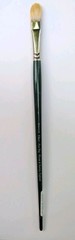 Winton Hog Bristle Brush Filbert Size #8 Long Handle Winsor And Newton England