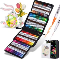 ZSCM 72 Colors Dual-Tip Art Markers – Non-Toxic & Fast-Drying for Creative Souls