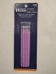 Hobby Lobby Super Fine Hobby Brush 10 count