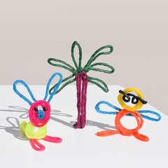 Wikki Stix Doodler Travel Toy for Kids – 24 Reusable Wax Sticks for Sensory P…