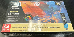 ARTEZA OIL PAINTS 24PC ARTZ-RET-50040