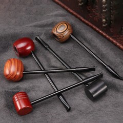 Vintage Premium Long Wood Smoking Pipe Wooden Portable Cigar Pipes Tobacco pipe