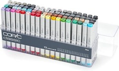 Too Copic Classic 72 Color Set B Alcohol Markers New Case Cracked Japan