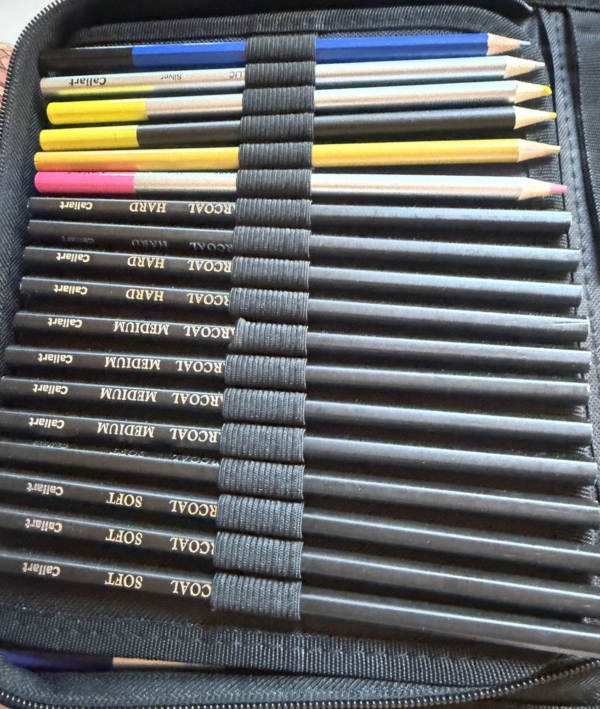 Drawing Set Sketching Kit, Pro Art Supplies with Sketchbook
