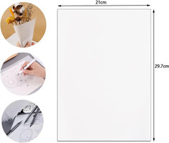100 Sheets 9X12 Inch Tracing Paper, 57Gsm Transparent Vellum Paper for Tracing,