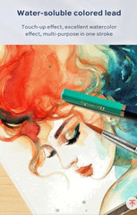 72 colors Finenolo Water-Soluble Color Pencil – Smooth, Vivid & Rich Colouring