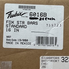 Fredrix Canvas Wooden Stretcher Strips 16” Box Of 26 New #6016 Painting Supplies