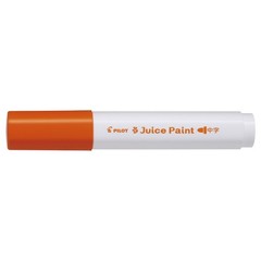 Pilot Water Based Pen Juice Paint Medium Point Round Core Orange 5 Pieces