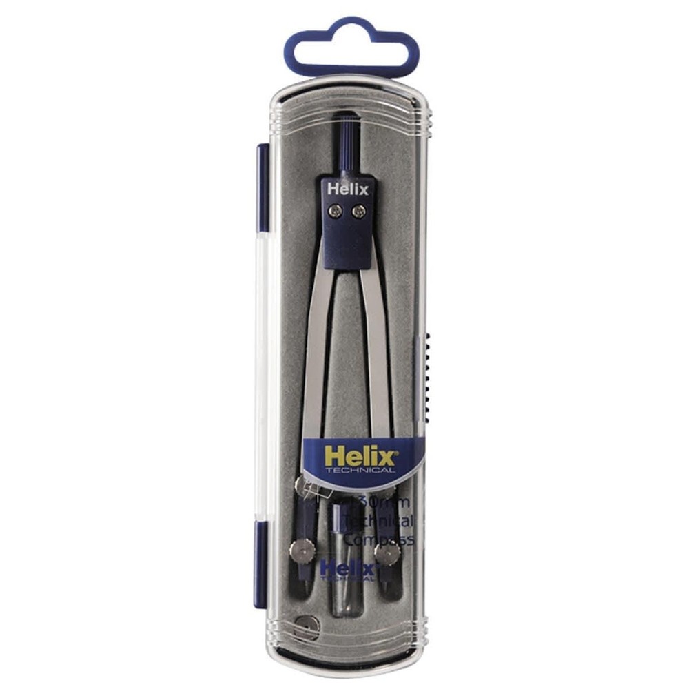 Helix Technical Compass Divider – for Precision Drawing – Wide Diameter & Dur…