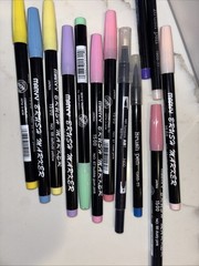 Lot Of Marvy Le Plume II 50+ And 10 Brush Marker