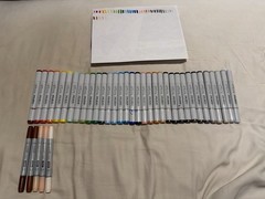 Copic Marker set, 4 of them do not work.