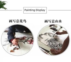 White Thicken Chinese Japanese Calligraphy Practice Xuan Paper 13.8in x 328ft