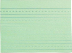 Green Newsprint Practice Paper, 3/4 Inch Rule, 12 X 9 Inches, 500 Sheets