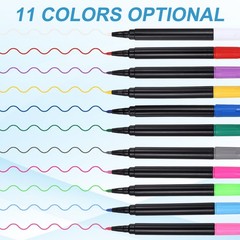 Chalk Board Marker Pens 12 Pcs Liquid Chalk Markers Erasable Hot Pink
