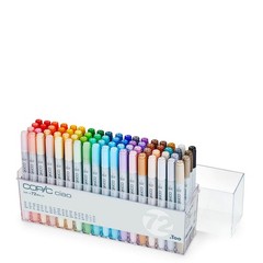 Too Copic Ciao Start 72-Color Set, Made in Japan, Multi-Color Illustration Marke