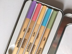 Pebbles Chalk Pencils Classic Pastel Shades Multi Colors NEW