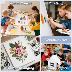 Golden State Art, 10 Pack White Foam Board 5X7 Inch, 3/16” Thick, 5×7,