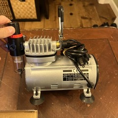 PointZero 1/5 HP Airbrush Compressor Air Pump with Lots of Extras P21