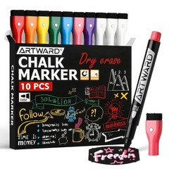 Magnetic Liquid Chalk Markers for LED Drawing Note Board Calendar Planning Bo…