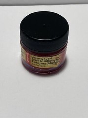 CALLIGRAPHY INK,SPEEDBALL ART PRODUCTS 3101 12ML ACRYL INK SCARL RED