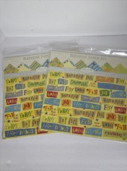 Marcella Birthday Paper Kit Scrap Book Pages 12 x 12″ NEW (2)