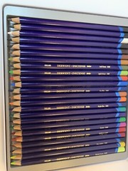 Derwent Inktense Ink Pencils Metal Tin 24 Count art crafts