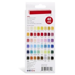 StudioColored Pastels Colored Square Chalk Piece 48