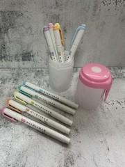 ZEBRA Mildliner 10 Colors Set Boxed Limited Highlighter Marker Pink