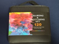 120 Pack Colored Pencils for Adult Coloring Books Soft Core Oil Based Color NEW!