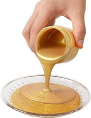 Acrylic Metallic Paint Gold Silver 6.76 Fl Oz