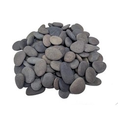 Natural Smooth Flat Pebbles for Crafts – 100 Pcs (1-1.5 Inch)