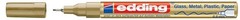 edding 759712 0.8 mm Permanent Marker – Gold