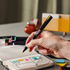 Sharpie Creative Markers, Water-Based Acrylic Paint Markers, Fine Tip, 5 Count