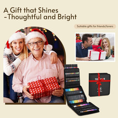 TOSAHRE 72 Colors 48 Pack Dual Tip Glitter Markers & Acrylic Marker Set Shimmer
