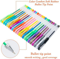 TANMIT 80 Glitter Gel Pens plus 80 Refill, 36 Gel Pens for Adult Coloring Books
