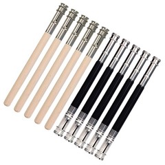 10Pcs Pencil Extender Holder Wooden Tools for Artists and Students