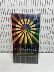 Vintage 1996 Prismacolor Artist Quality Soft Thick Lead Pencils 12 Pieces PC952