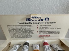 Vintage Pelikan Paint Lot Oil Colours Colors & Concentrated Designers’ Colors