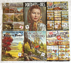 Lot of 6 VTG Walter T Foster How to Paint & Art Instruction Books Complete VGC 5
