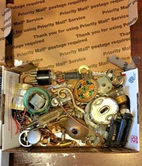 Steampunk Parts for Artists-bulk discounted price-1 Pound box – see details
